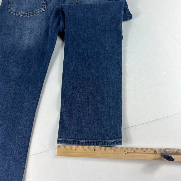 Lucky Brand Jean Men 32x28* 412 Athletic Slim Blue Faded Stretch Denim Tag 32x30 - Picture 11 of 16